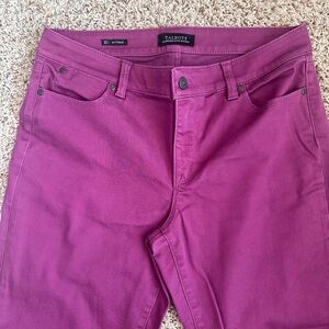 Talbots Dusty Rose/purple Flawless 5 Pocket Denim Jeans
